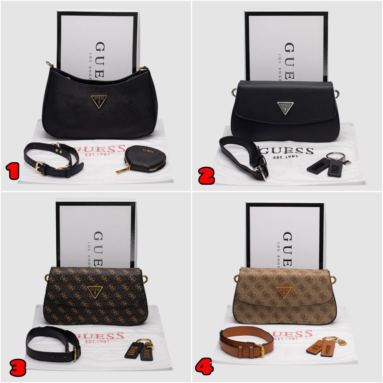 БЕЗ ПЕРЕДПЛАТИ‼️ Жіночі сумочки Guess / ГЕС, ПРЕМІУМ
