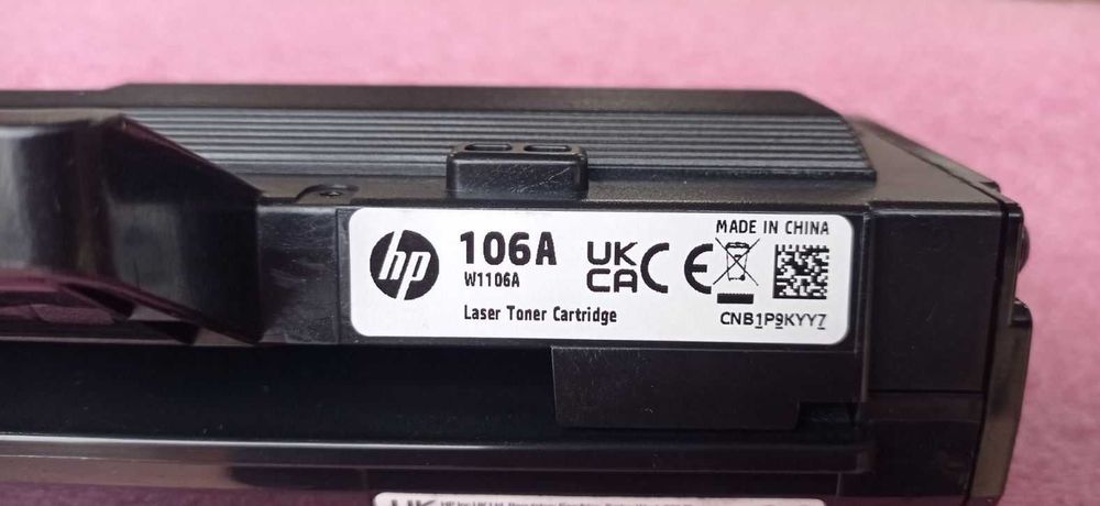 Картридж HP 106A Black (W1106A) з новим чіпом
