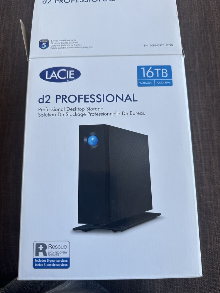 Жесткий диск LaCie d2 Professional 16 TB 3,5”