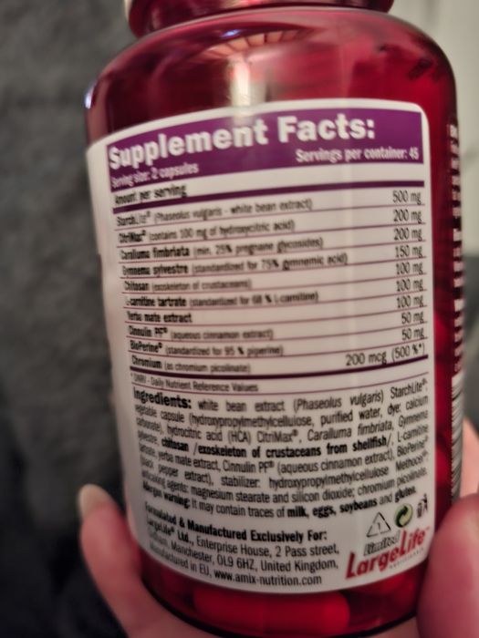 Suplement na odchudzanie Amix Carb Blocker 90 kapsułek