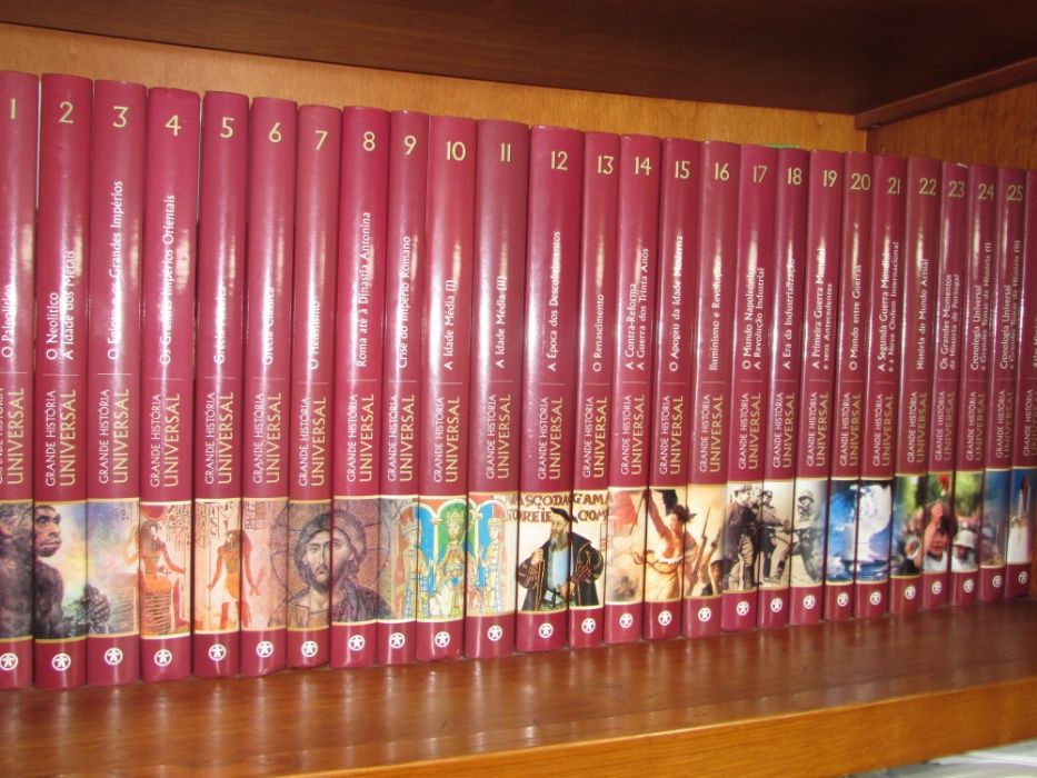 Colecção de livros de História