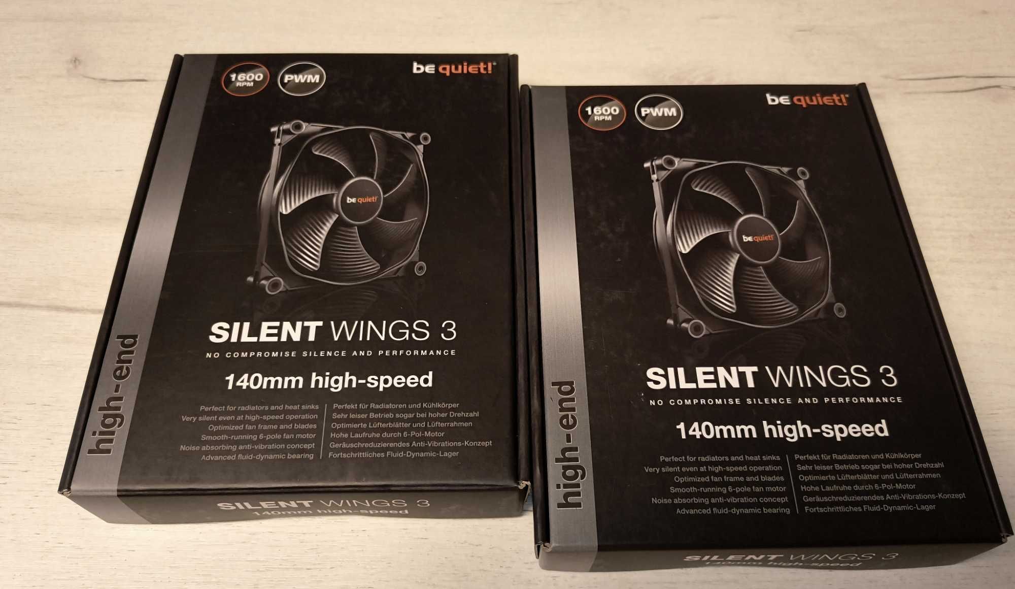 be quiet! Wentylator 140mm BL071 -2 szt + CoolerMaster uchwyt na kartę