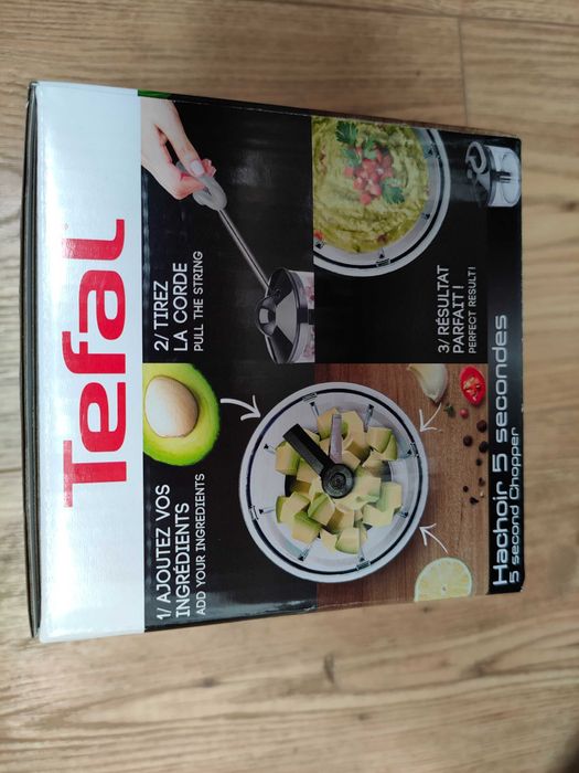 Tefal siekacz rozdrabniacz ręczny 5 sekund 500ml Nowy Wysy 1zł GW