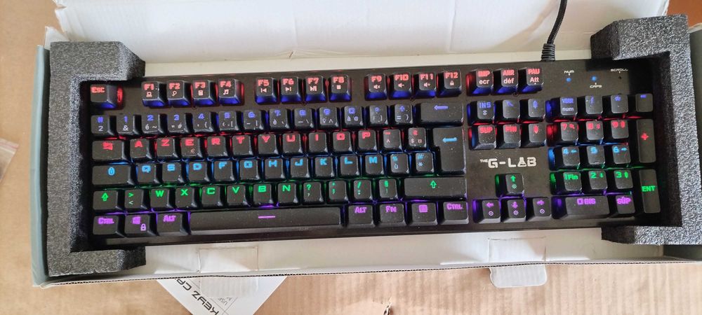 Klawiatura mechaniczna Keyz Carbon AZERTY