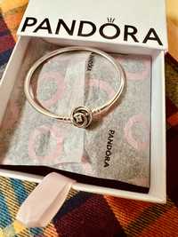 Pulseira Pandora nova,tam,17,talão/compra 29.04.24