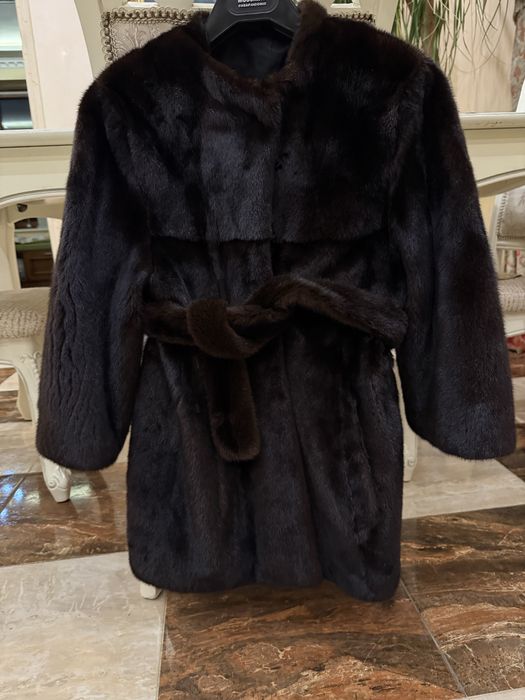 Шуба норковая bleck lama