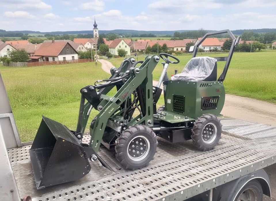 PolskaNowa Mini Ładowarka Kołowa Przegubowa Łamana MS-L116KN GWARANCJA