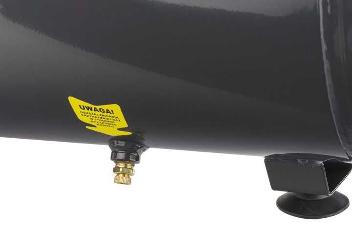 Kompresor bezolejowy 24l sprężarka 8 bar 220l/min 230v cichy 59db