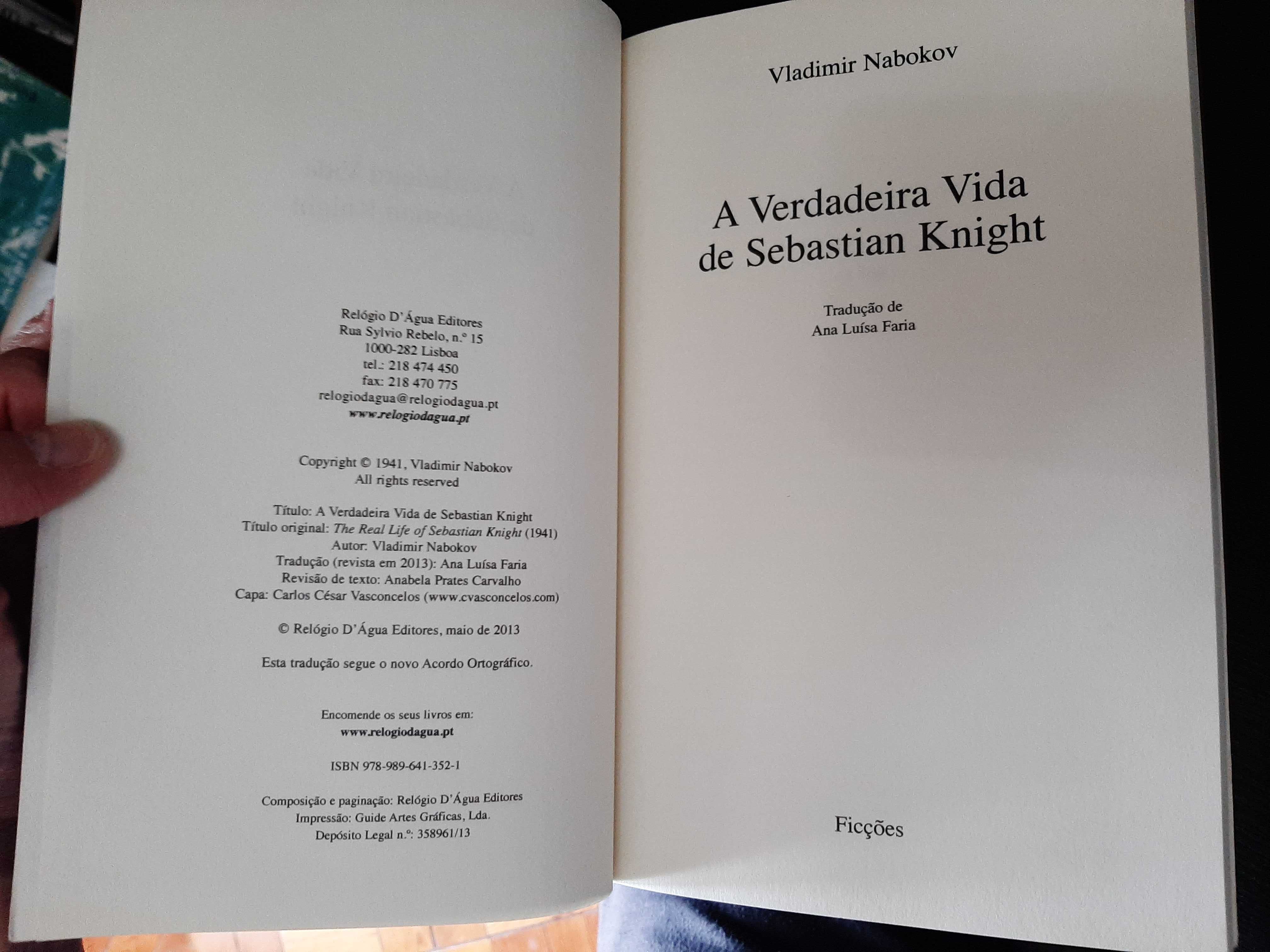 Vladimir Nabokov – A verdadeira vida de Sebastian Knight