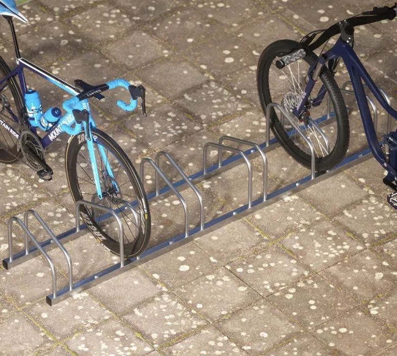 Stojak Uchwyt Parking Rowerowy na 6 Rowery Rower ŁATWY MONTAŻ Mocny