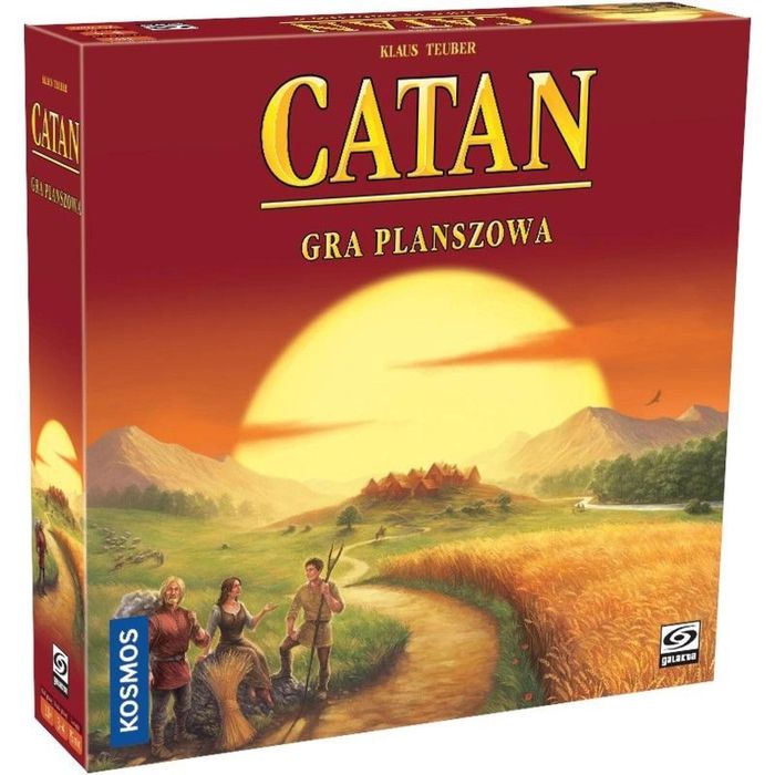 Catan - Gra planszowa GALAKTA GALAKTA pudełko,302x300 mm