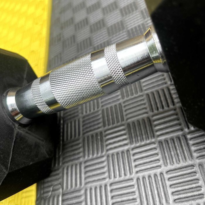 hantel żeliwny hex hantle żeliwne do ćwiczeń gumowany żeliwo powlekane