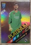 Panini Fifa 365 Edition 2024 - Platinum Courtois 17/49 - bardzo rzadka