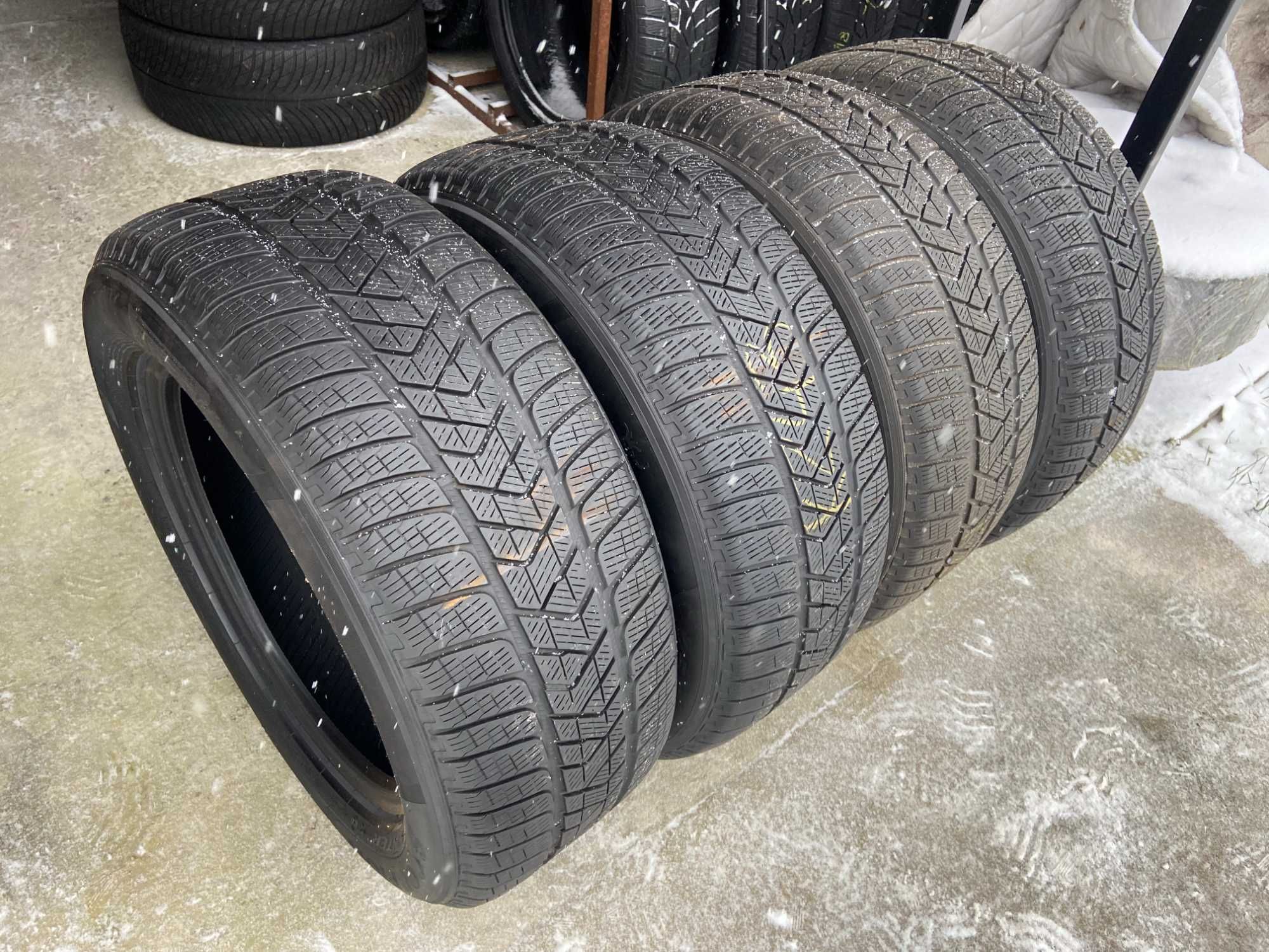 4x 255/55R18 Pirelli Scorpion Winter 5mm RunFlat