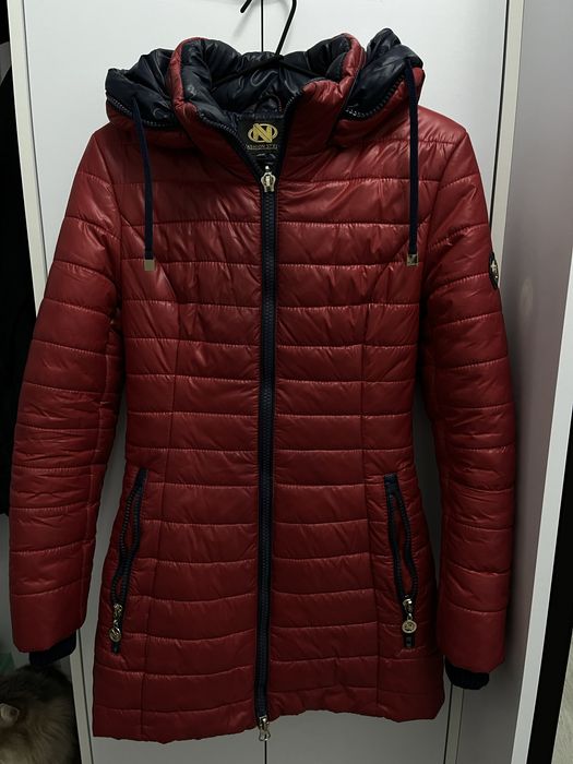 Курта пуховик S-M- L все в описі пальто