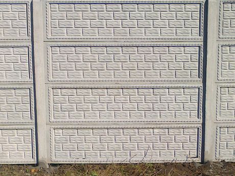 Столб бетонный. Бетонный забор, Огорожі, Залізобетонний забор, паркан.