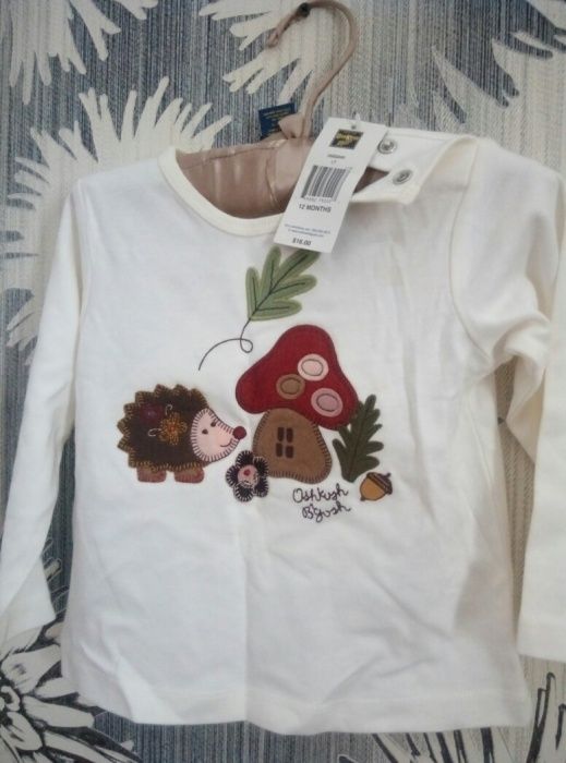 Продам новий реглан футболка і песочник