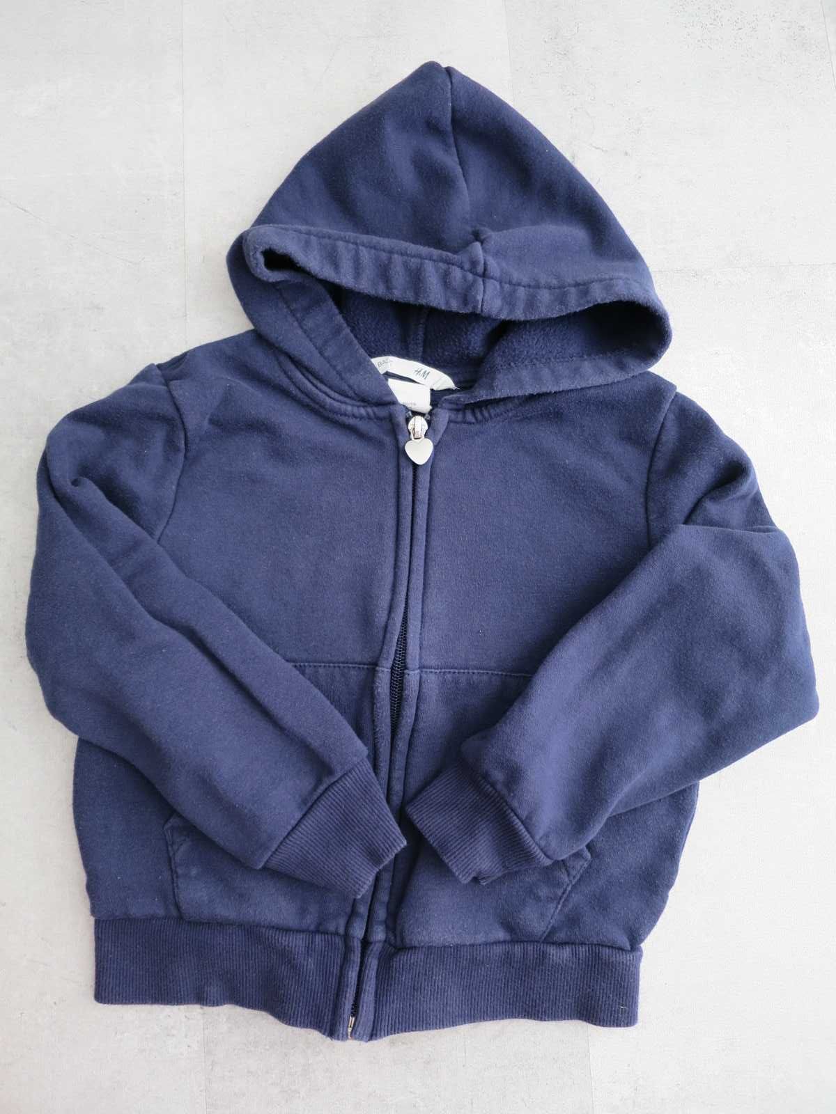 Bluza dziewczęca marki H&M, rozmiar ok 104/110