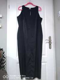 St Michael Marks & Spencer 50 XXL XXXL suknia długa czarna