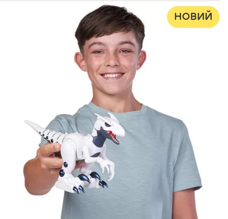 Інтерактивна іграшка Robo Alive серії Robo Dino" – Раптор"