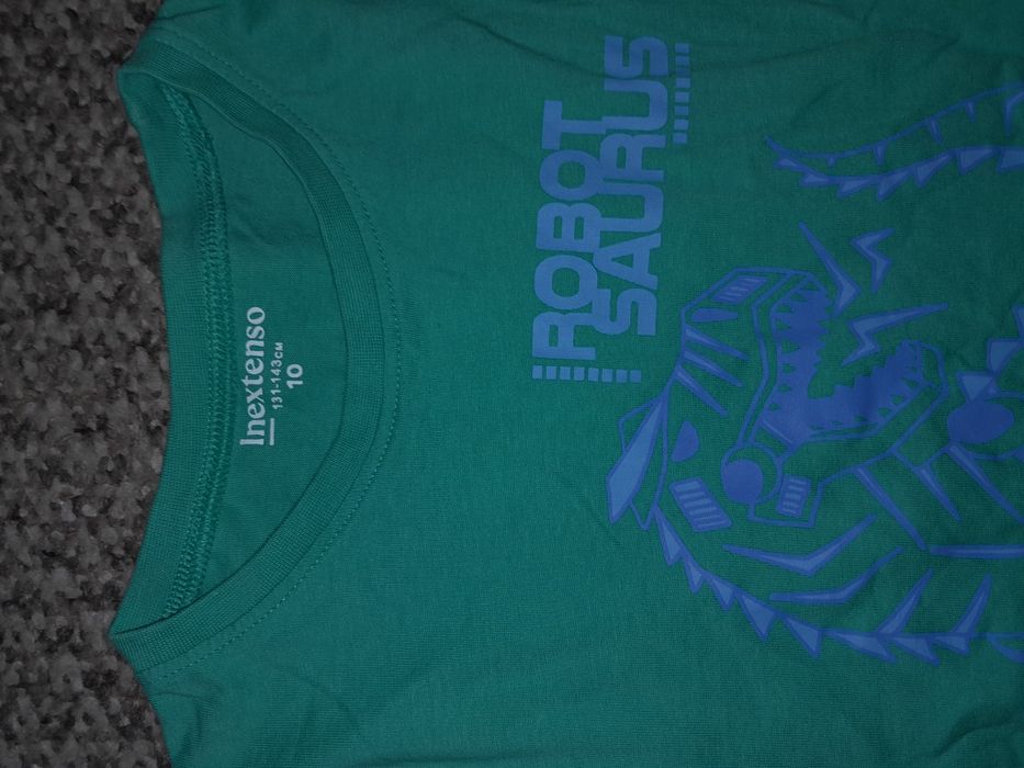 Piżama letnia na 10 lat zielona