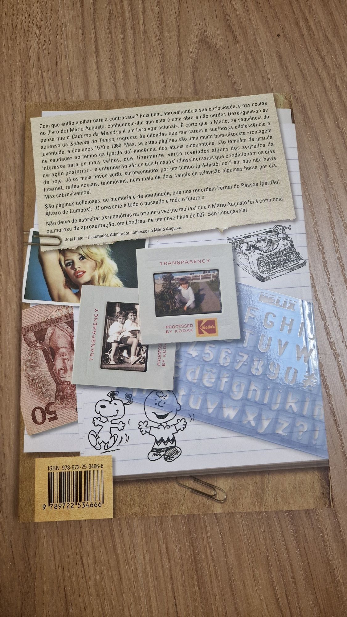 Caderno diário da memória