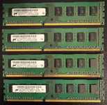 Pamięć RAM 8GB 4x2GB Micron mt16jtf25664az-1g4f1 DDR3 1333MHz