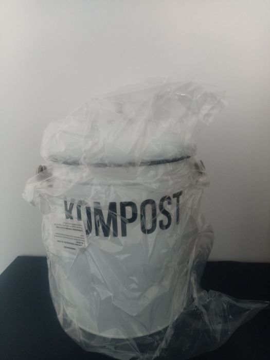Kompostownik Okodo z filtrem węglowym pojemnik na odpady 5 litrów