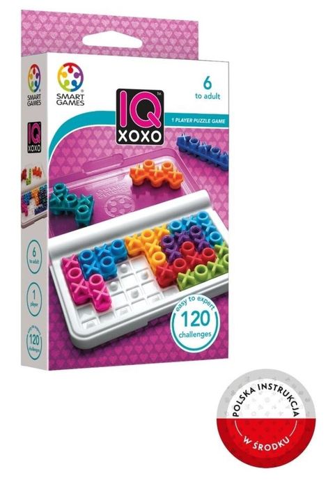 Smart Games IQ XOXO (ENG) IUVI Games IUVI Games pudełko,144x97x28 mm