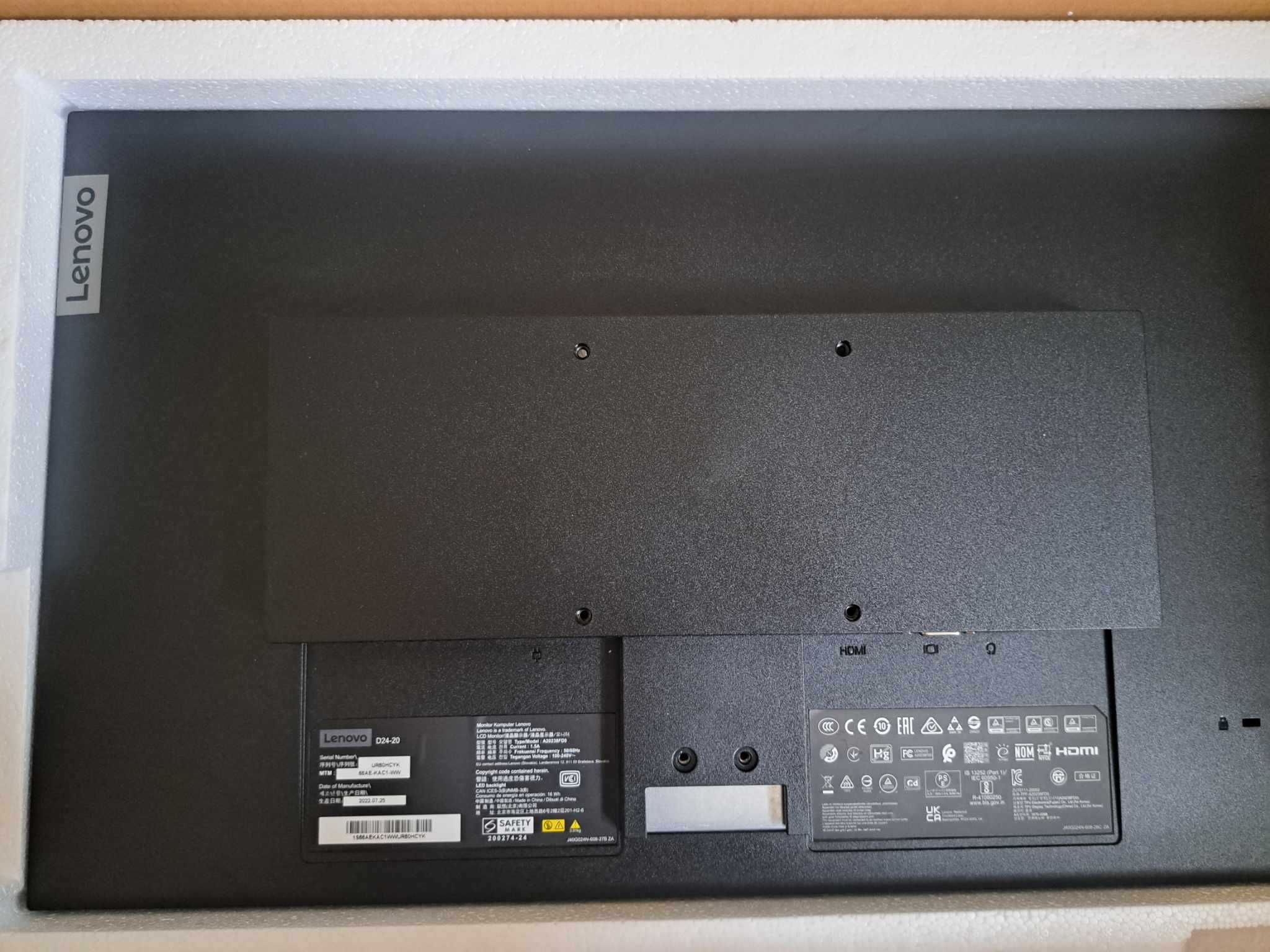 monitor lenovo d24-20