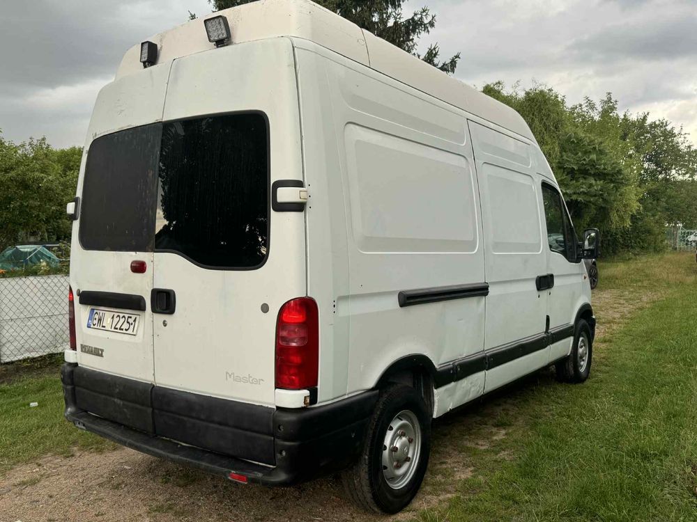 Renault Master 2.8 DTI 116km max wysoki gotowy do pracy.