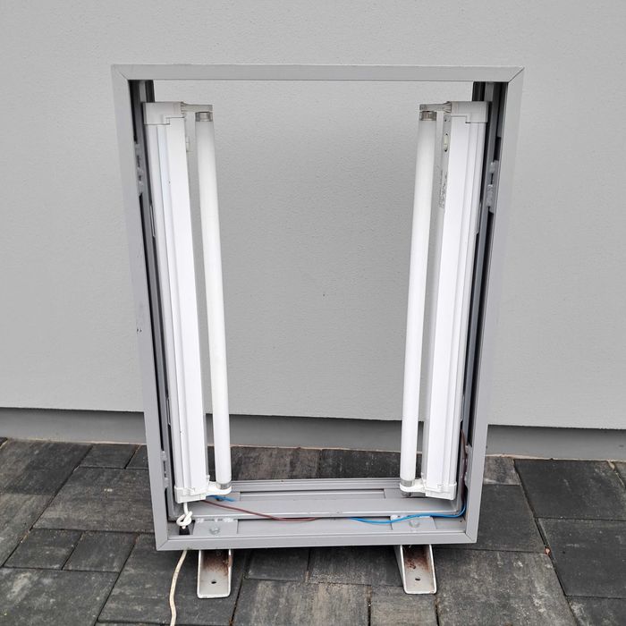 Reklama szyld aluminiowy podświetlany 50×60