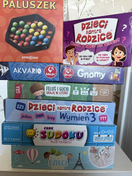 Zestaw gier dla dzieci