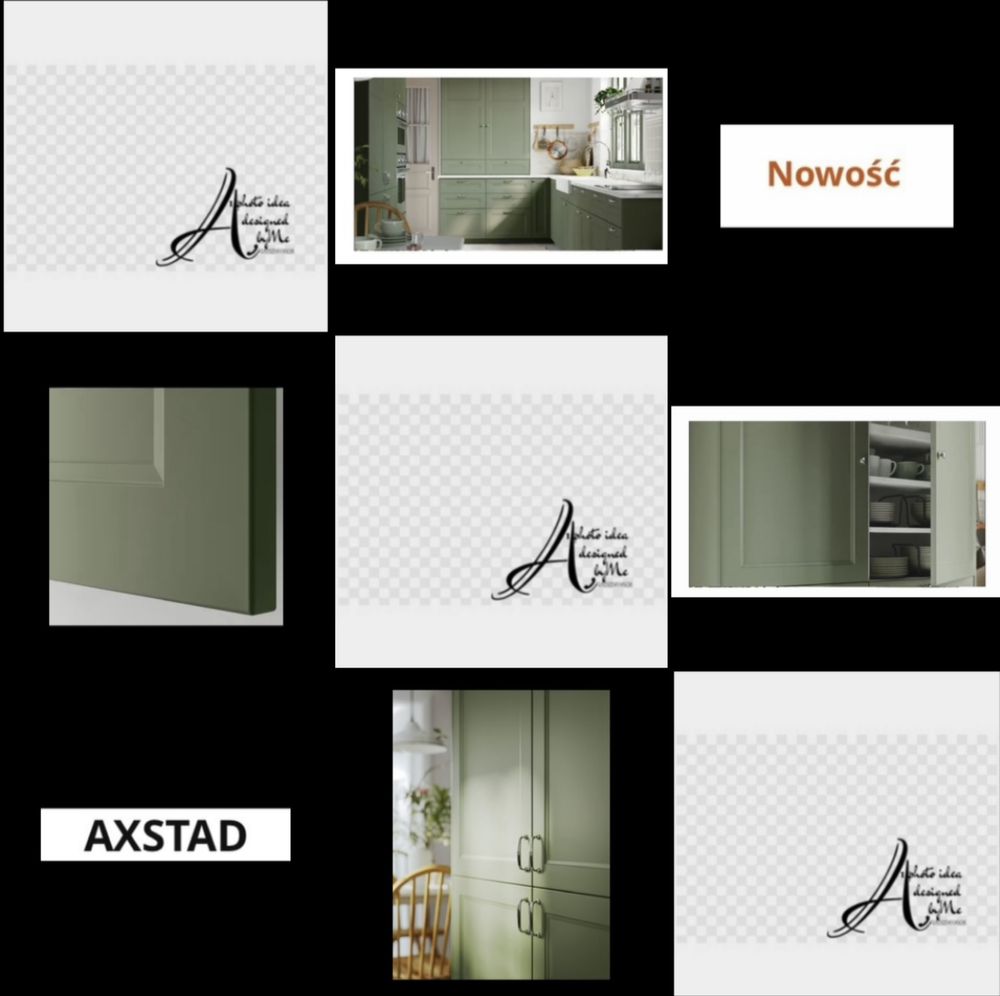 60x60cm. A X S T A D ikea metod front drzwi maximera utrusta knivshult