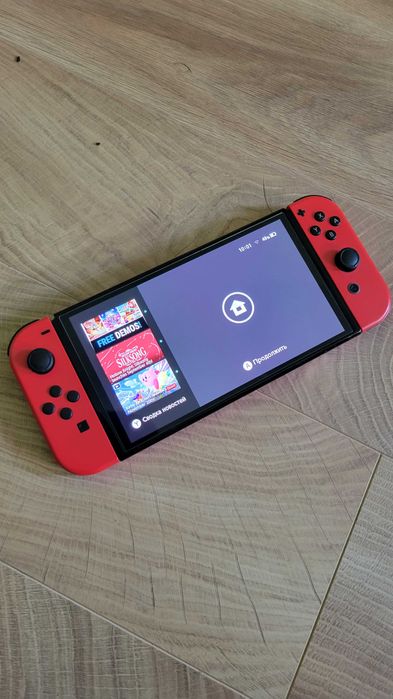 NINTENDO SWITCH OLED mario edition +gry, akcesorja