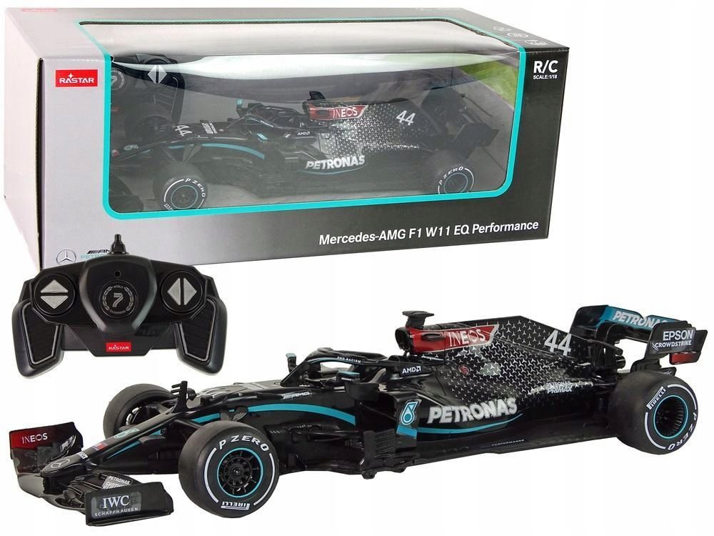 Wyścigówka R/c Mercedes-amg F1/1:18, Leantoys