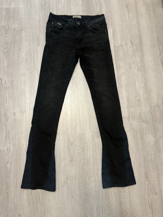 Клеш джинсы черные