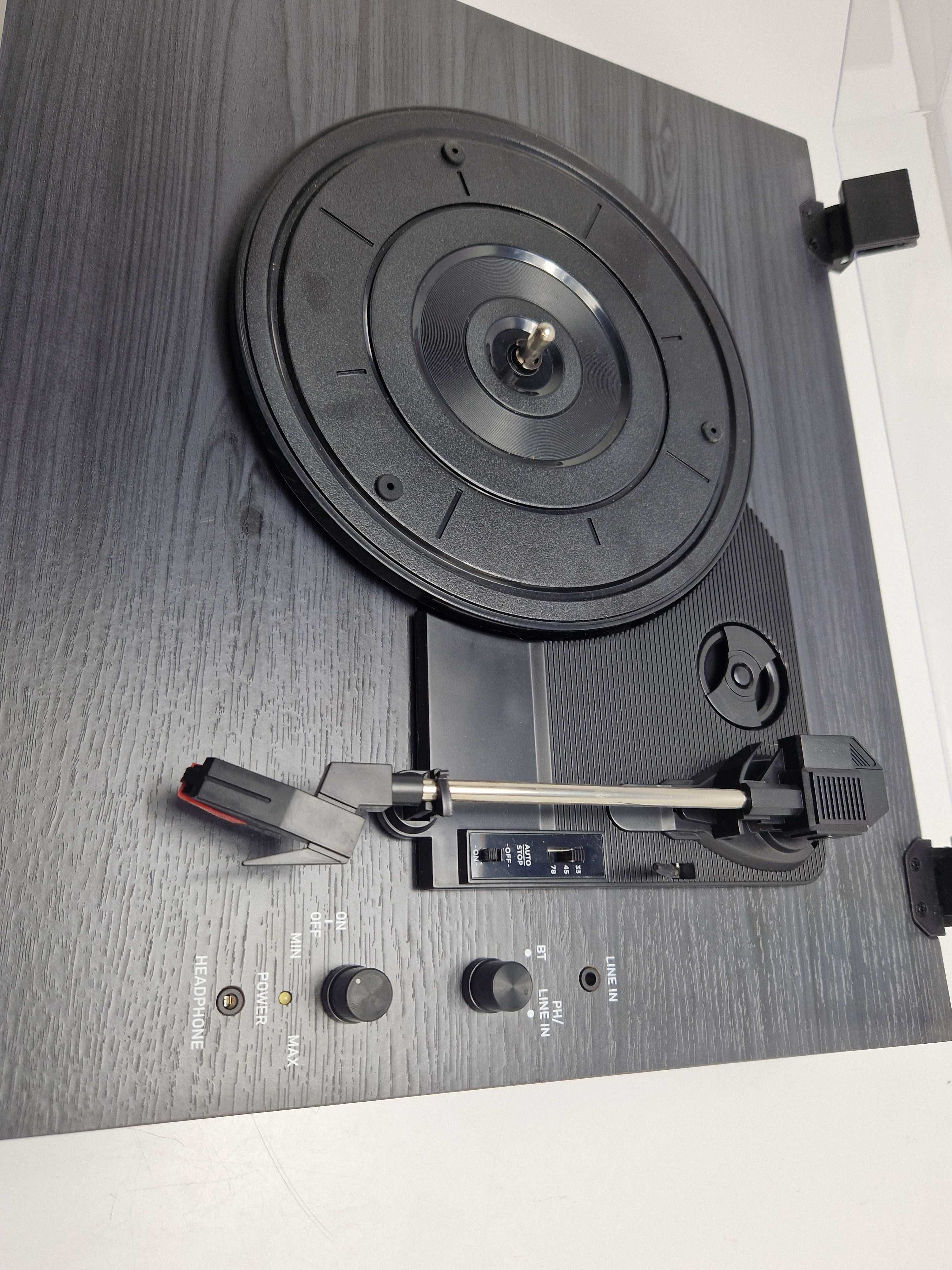 Auna 100 | 39051 Gramofon zegar bt głośnik