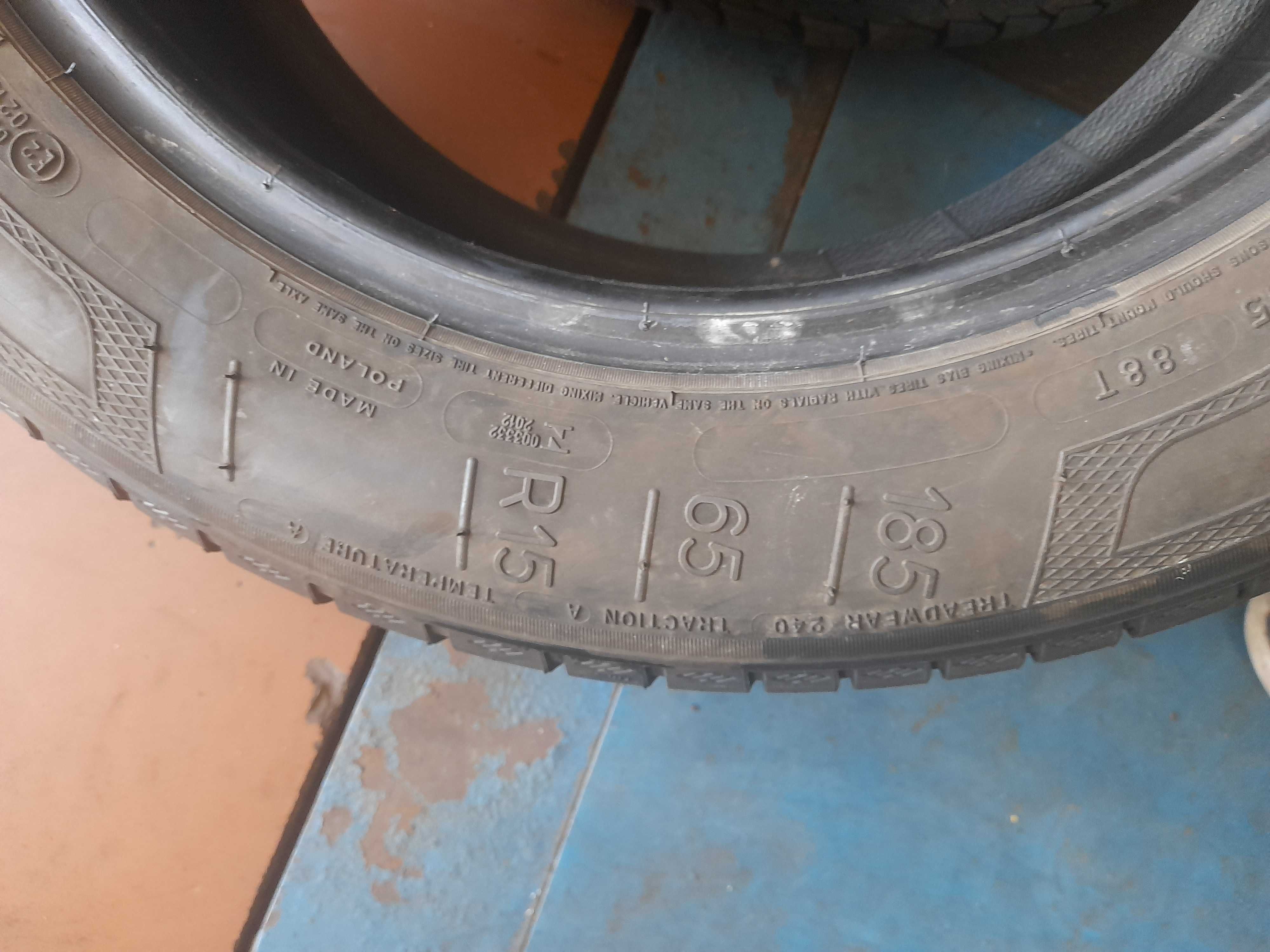 Opony używane 185/65r15 Kleber