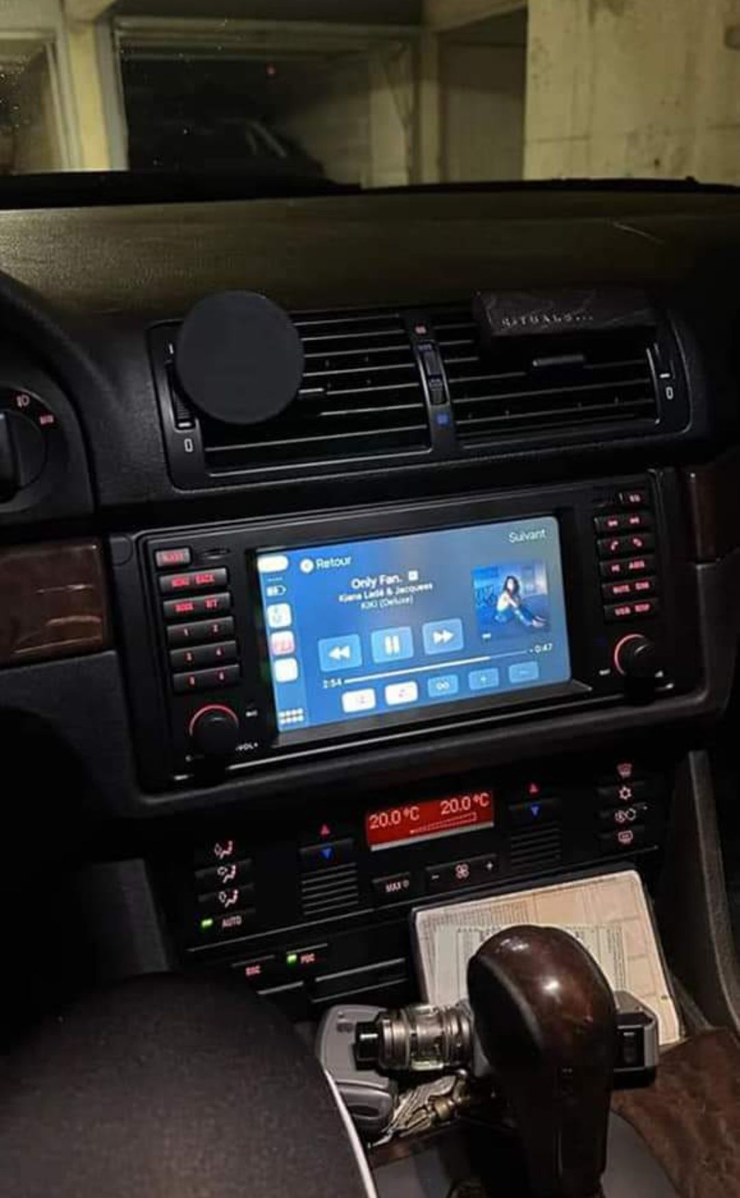 Rádio Android 13 com GPS BMW E39/X5 (Artigo Novo)