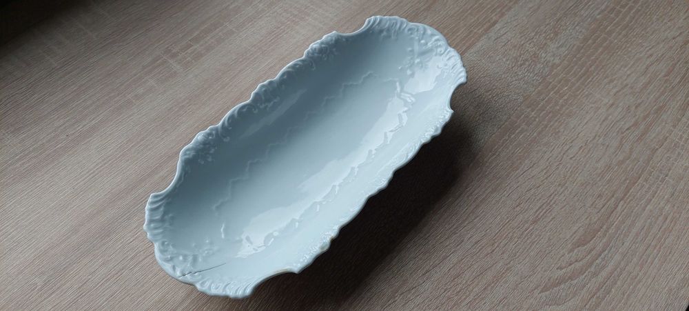 Hermann Ohme - porcelanowy półmisek lata 20-te XX w.