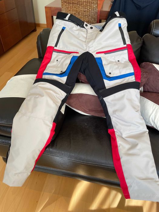 Calças motard XL com forro e impermeáveis LOVO - nunca usadas!!