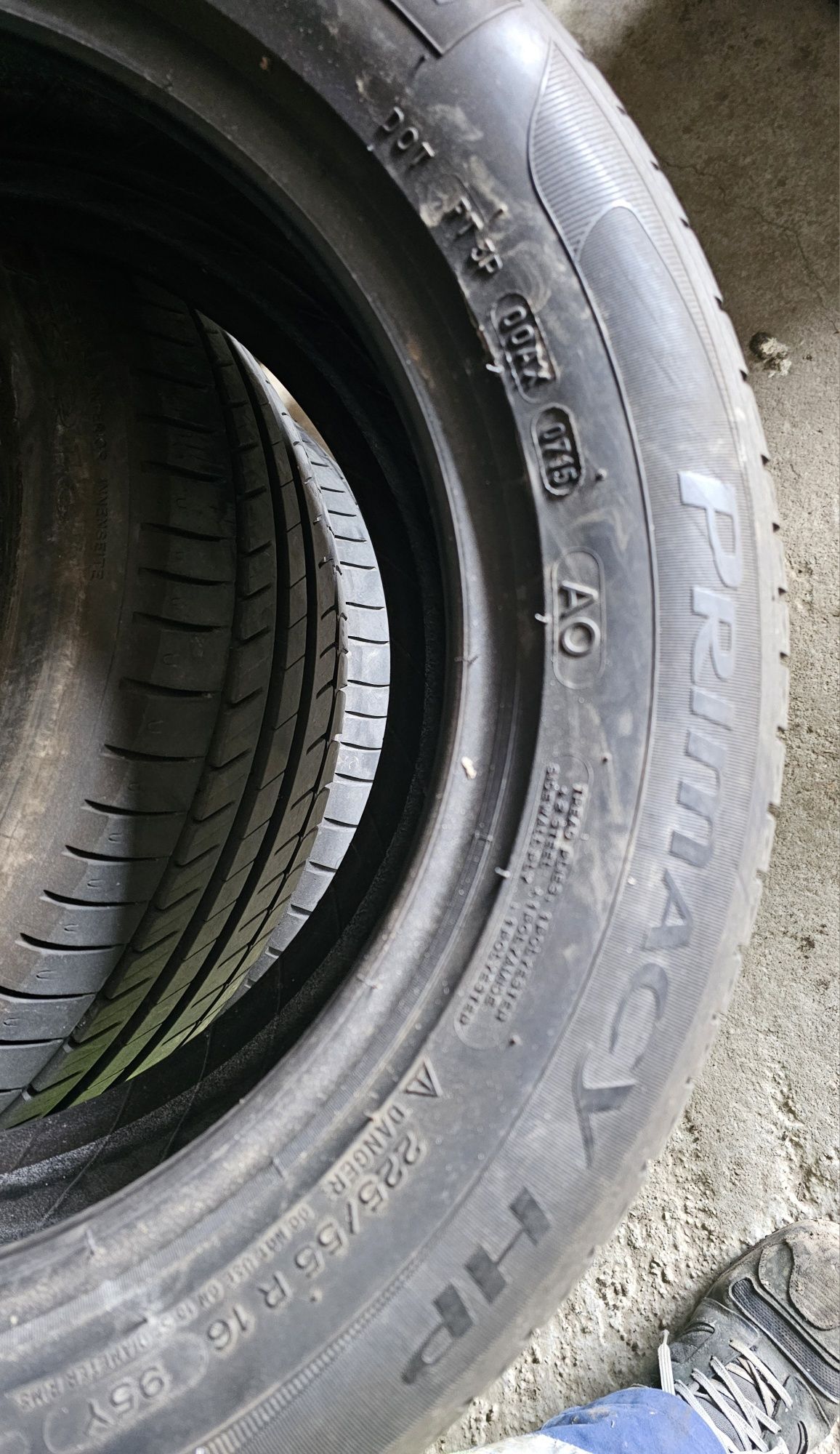 Opony letnie Michelin primacy hp 225/55R16 95Y