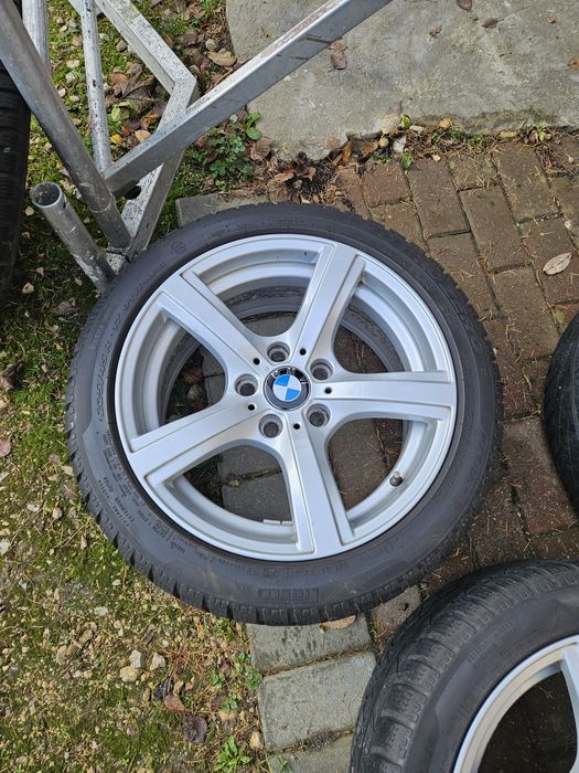 Alufelgi BMW 5x120 225/45 R17 pirelli sotto zero zima runt flat