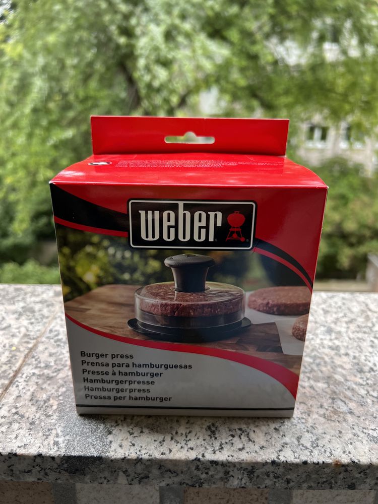 Прес для бургерів великий і маленький Weber