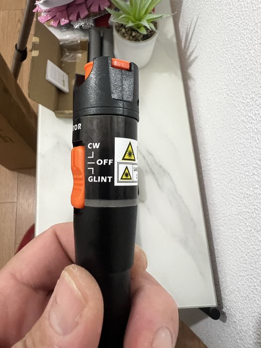 Caneta Portátil para Teste de Fibra Óptica 10Mw