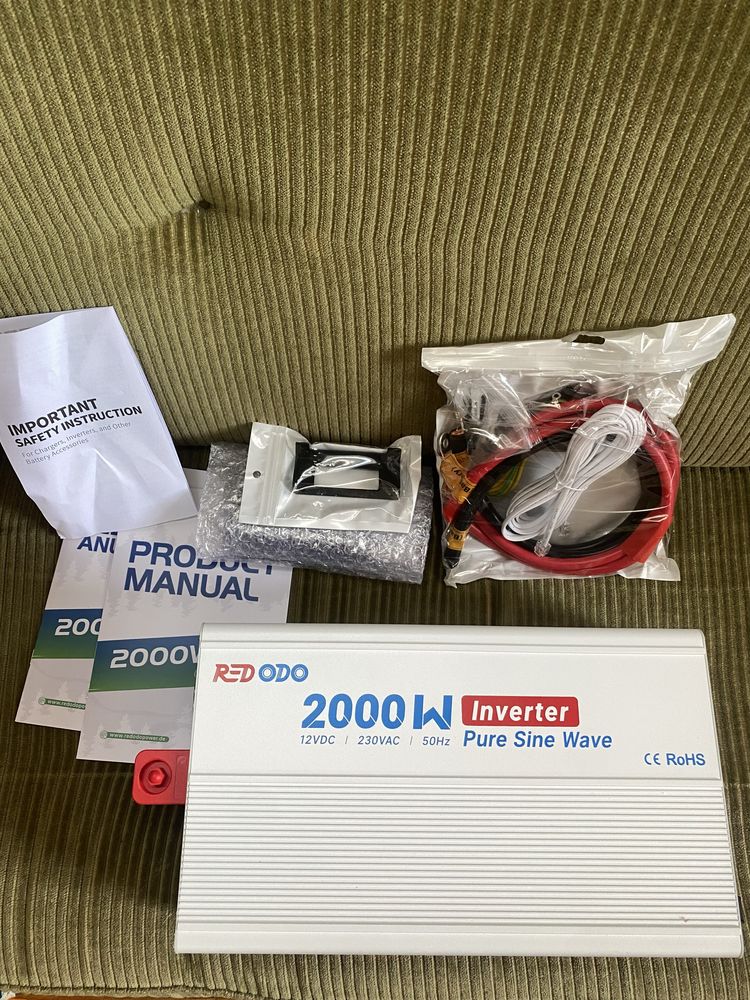 Inverter 2000A novo para veleiro o van