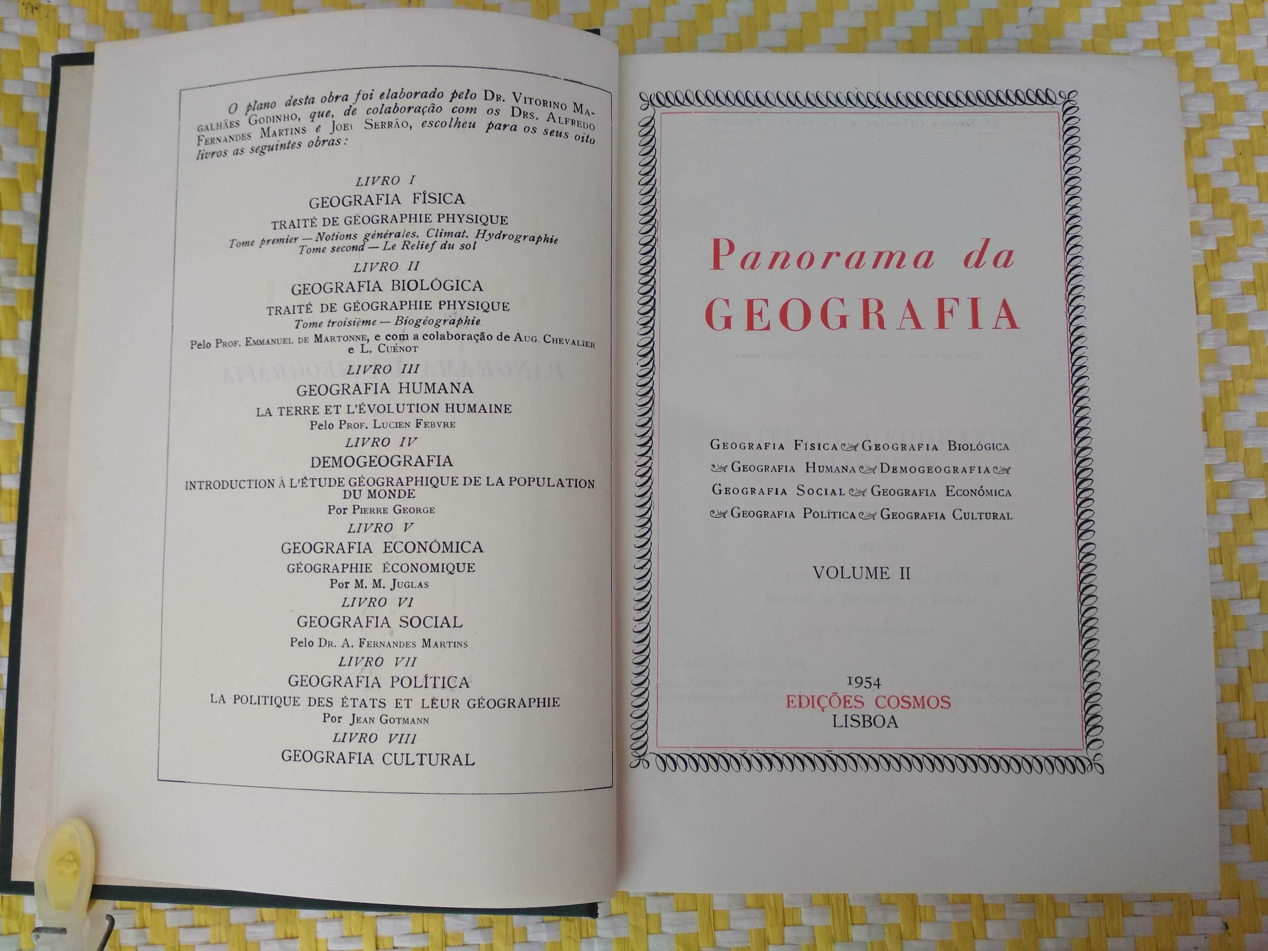 Panorama da Geografia  
Livro II - Geografia Biológica