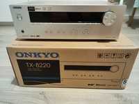 Onkyo TX-8220 srebrny wzmacniacz stereo 2x100W komplet karton okazja!