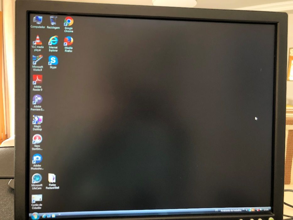 Computador fixo com Windows Vista